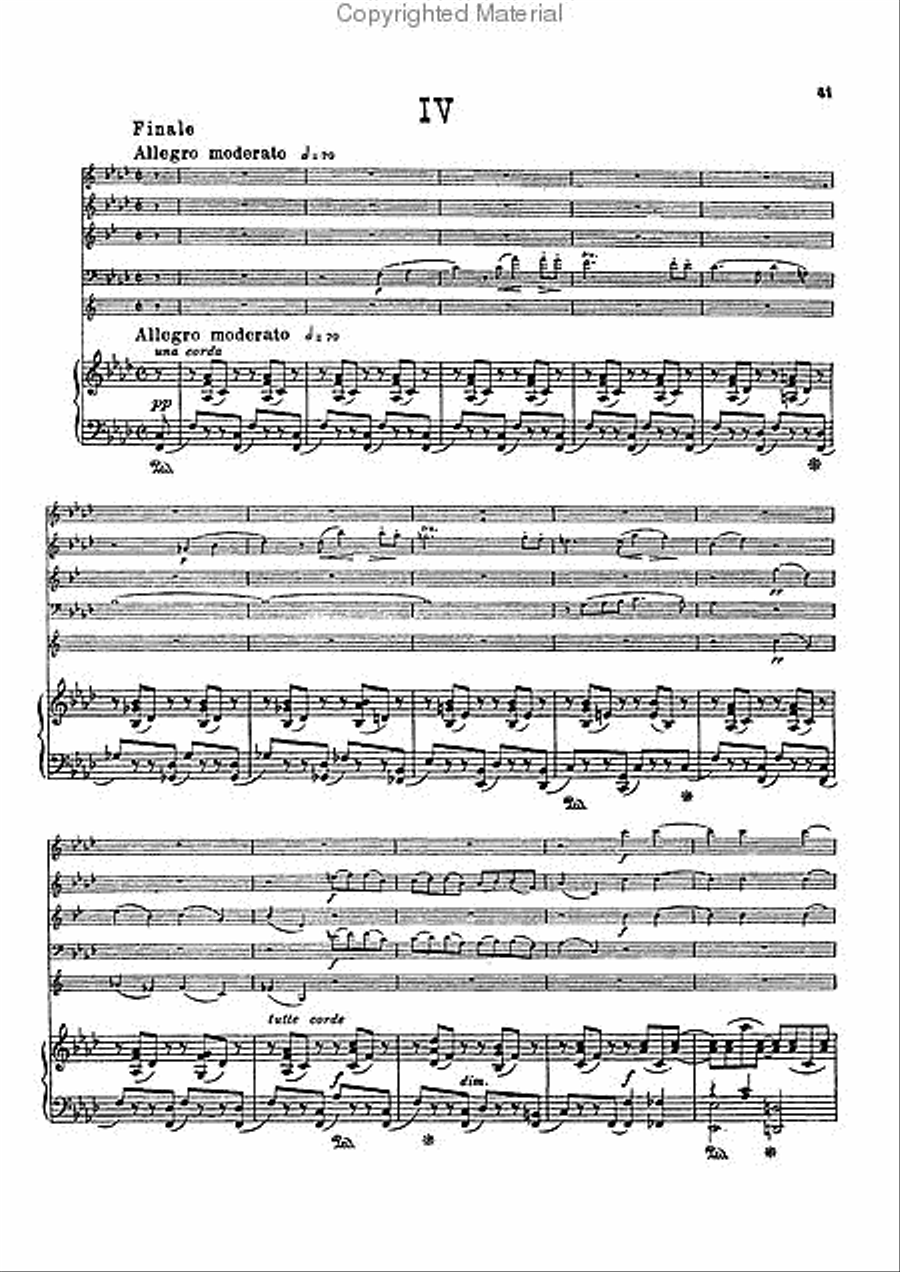Sextet, Op. 191b Bassoon scores gallery preview page 5