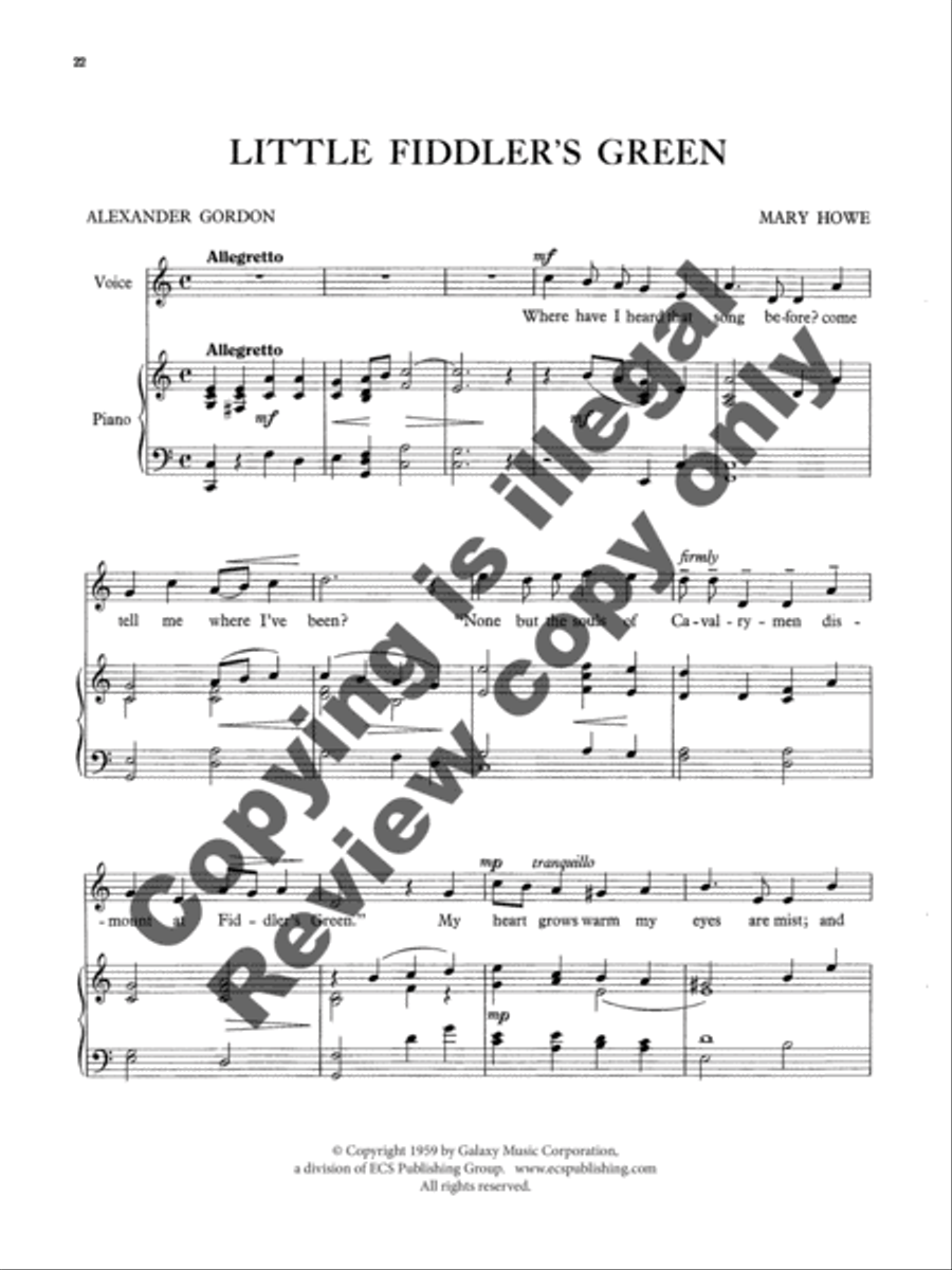 Baritone Songs Baritone Voice scores gallery preview page 31