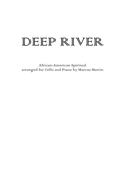 Deep River for Cello and Piano