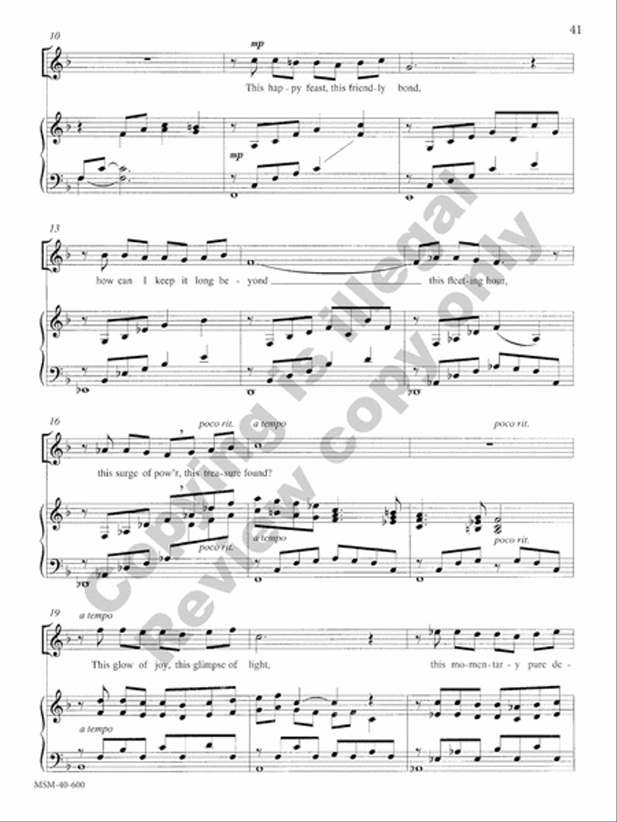 Seasons and Celebrations: General (Summer) High Voice scores gallery preview page 39