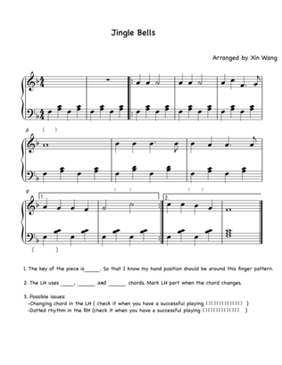 Jingle Bells with Study Cues