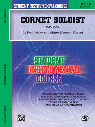 Book cover for Student Instrumental Course Cornet Soloist