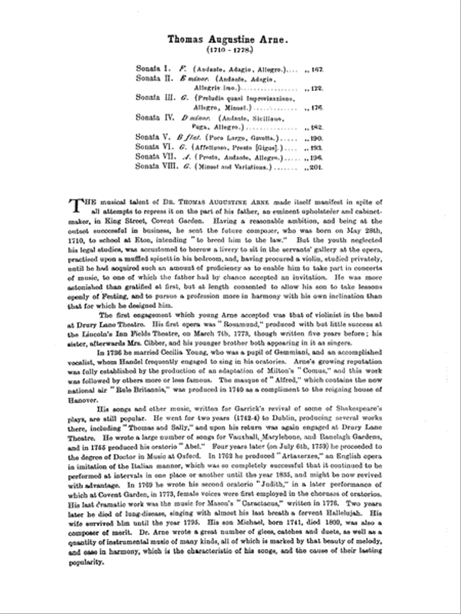 Eight Sonatas Piano Solo scores gallery preview page 3