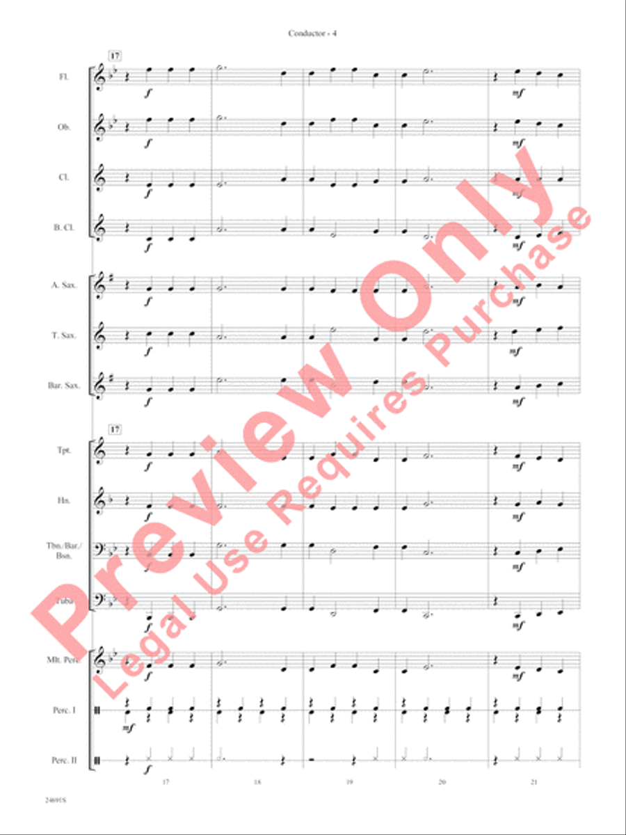 Belwin Very Beginning Band Kit #2 Concert Band scores gallery preview page 7