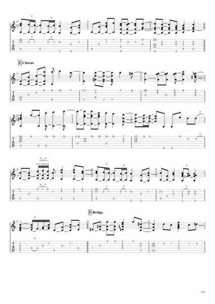 Tears In Heaven sheet music for alto saxophone solo (PDF)