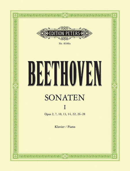 Piano Sonatas, Volume 1 by Ludwig van Beethoven Piano Solo - Sheet Music