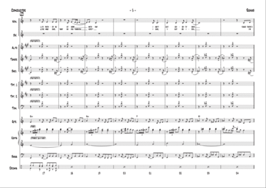 Rehab Tenor Saxophone scores gallery preview page 5