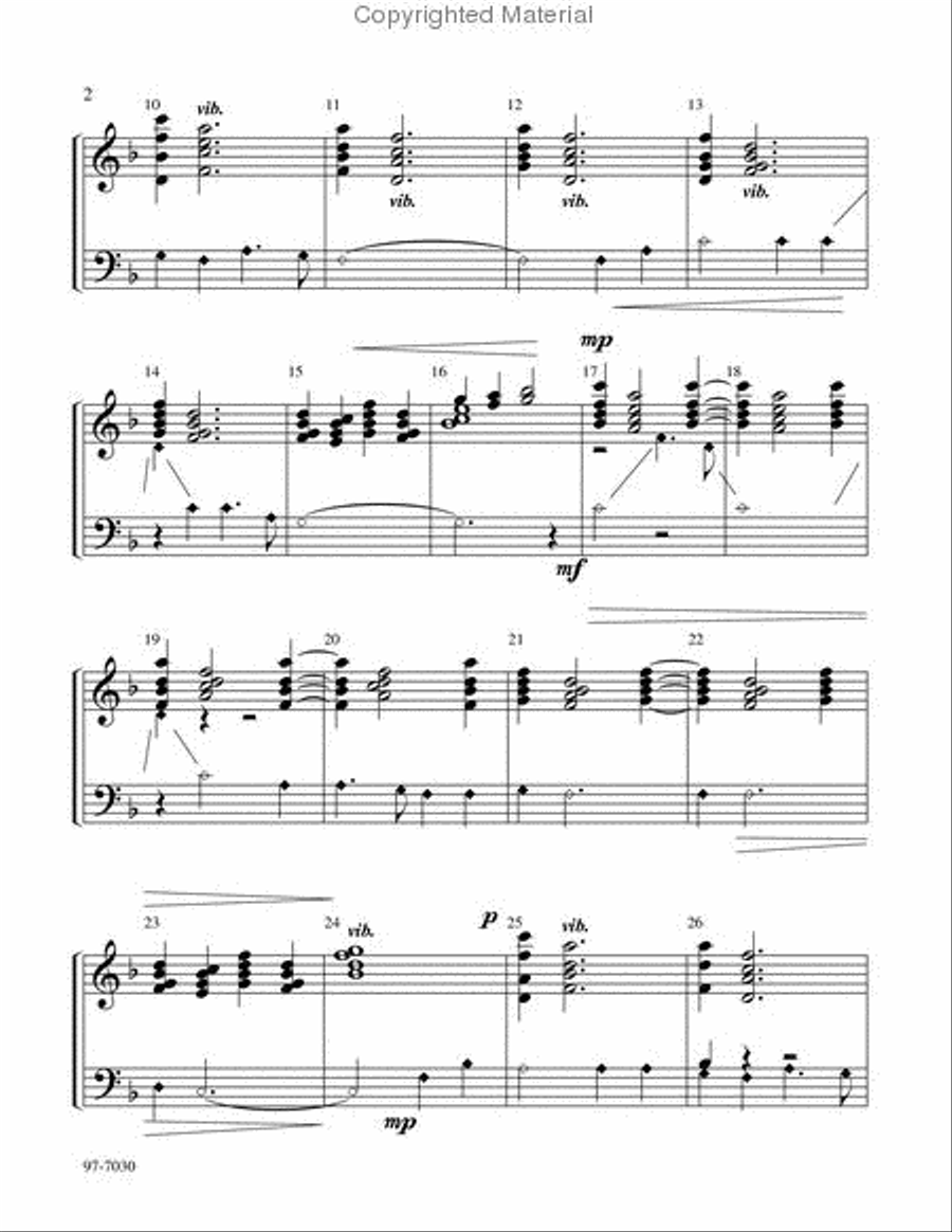 Were You There Handbell Choir scores gallery preview page 3