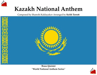 Book cover for Kazakh National Anthem for Brass Quintet