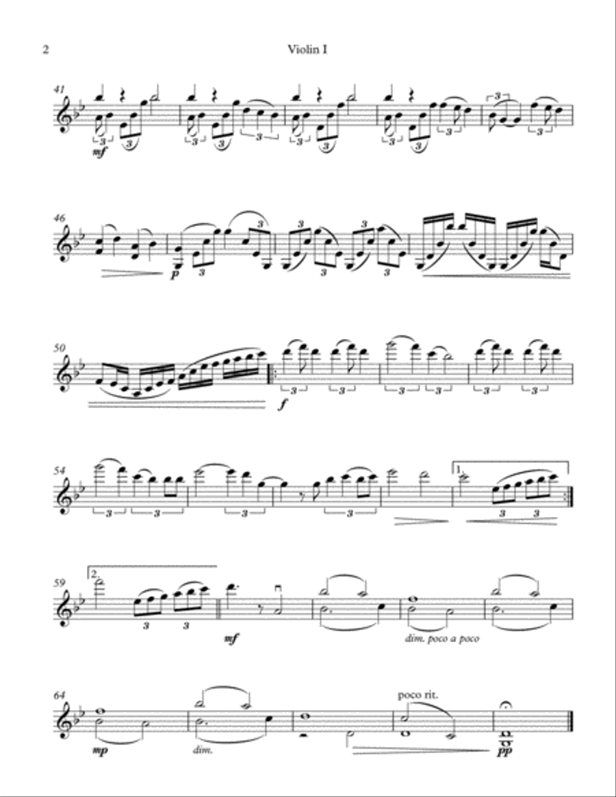 A Thousand Years String Quartet scores gallery preview page 2