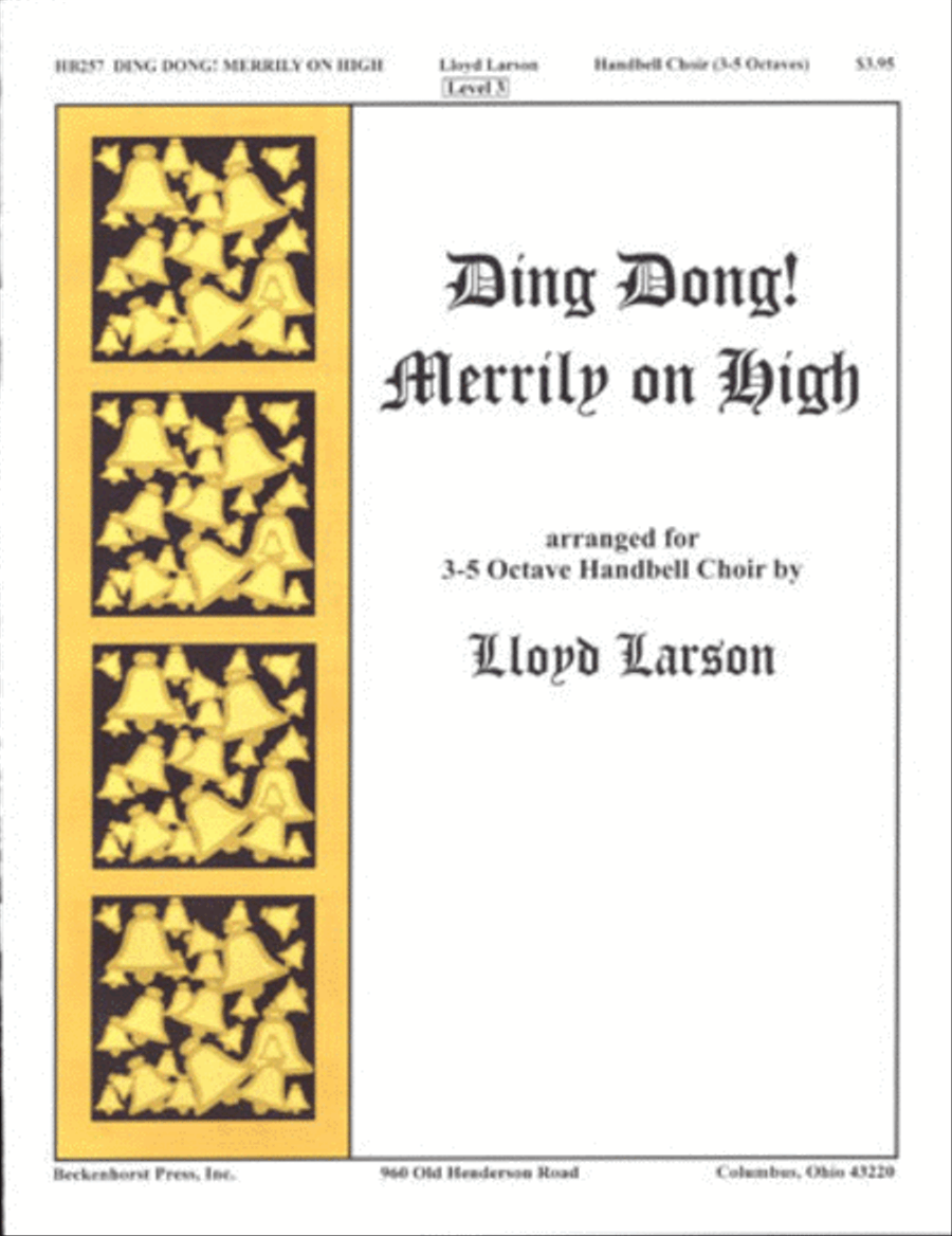 Ding Dong! Merrily on High- Larson 5-Octaves scores gallery preview page 1