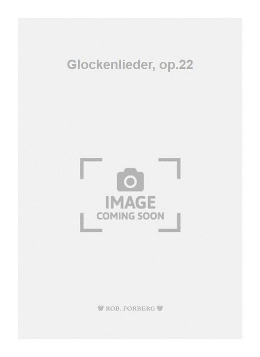 Glockenlieder, op.22 Voice Solo scores gallery preview page 1