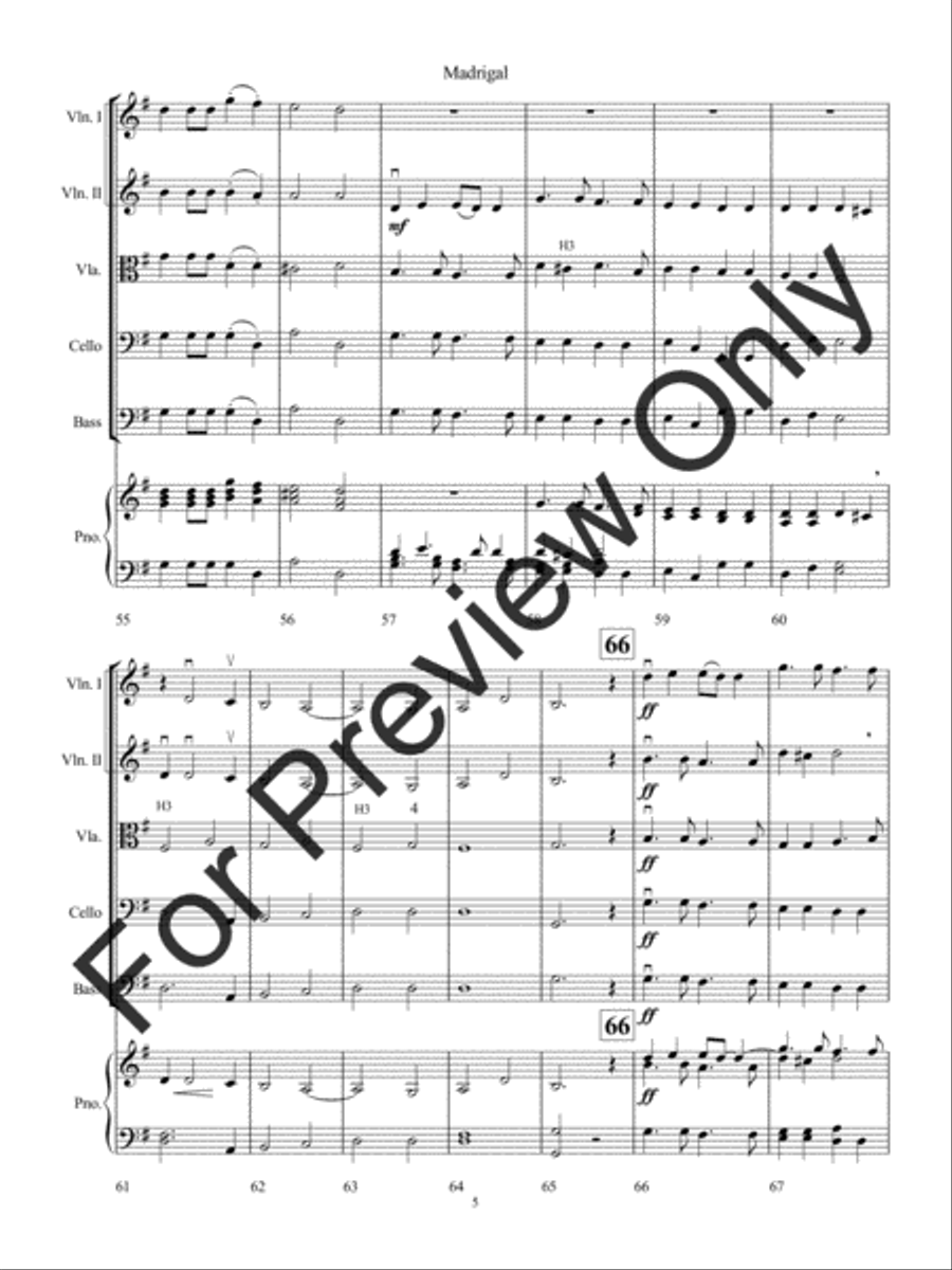 Madrigal Choir scores gallery preview page 8