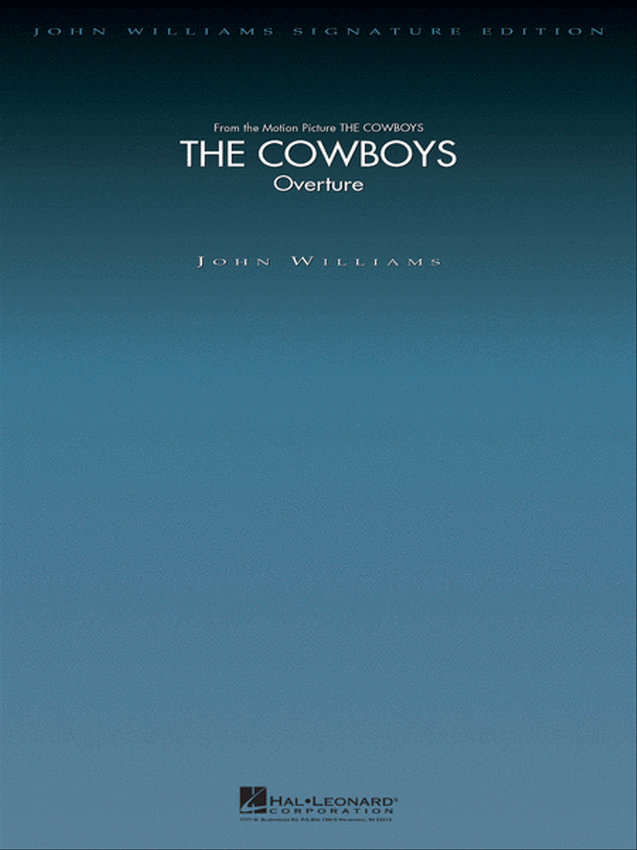 The Cowboys Overture Full Orchestra scores gallery preview page 1