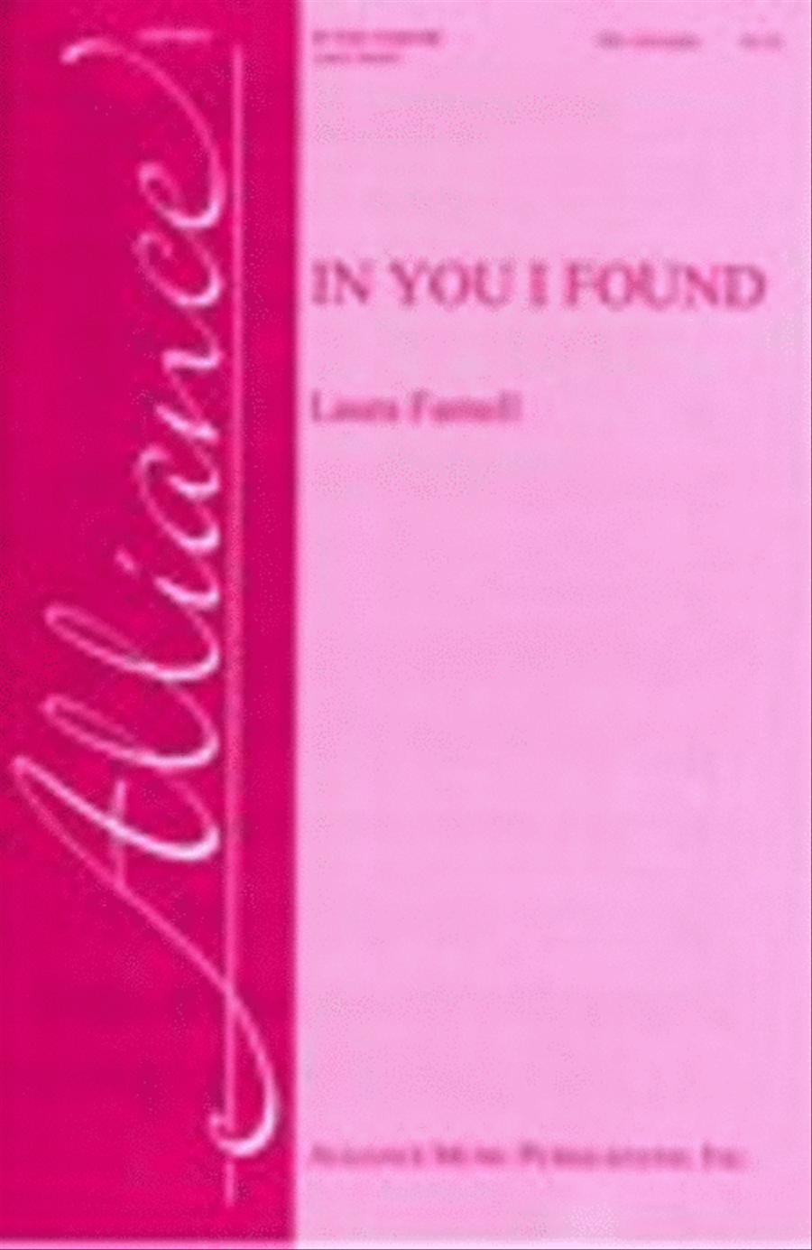 In You I Found SSA scores gallery preview page 1