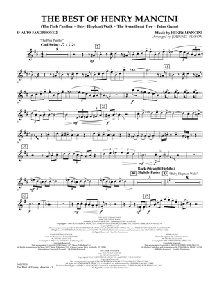 The Best of Henry Mancini - Eb Alto Saxophone 2