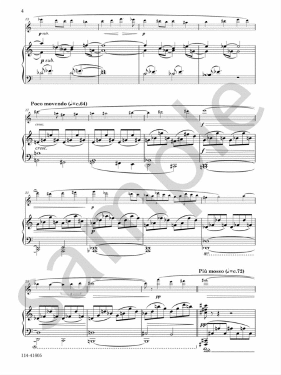 Elegy Chamber Music scores gallery preview page 4