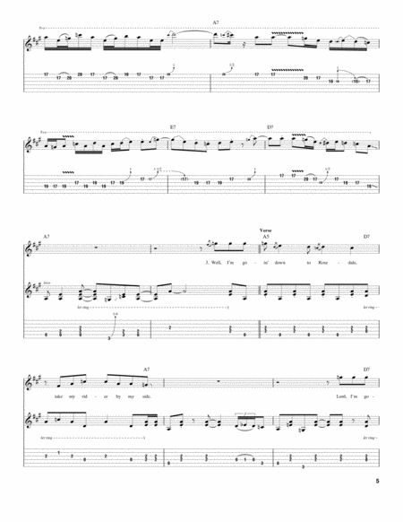 Cross Road Blues (Crossroads)" Sheet Music by Eric Clapton; Cream for  Easy Guitar Tab - Sheet Music Now