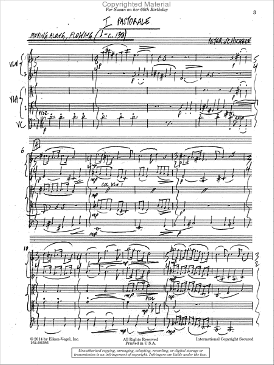 String Quintet No. 1 String Quintet scores gallery preview page 2