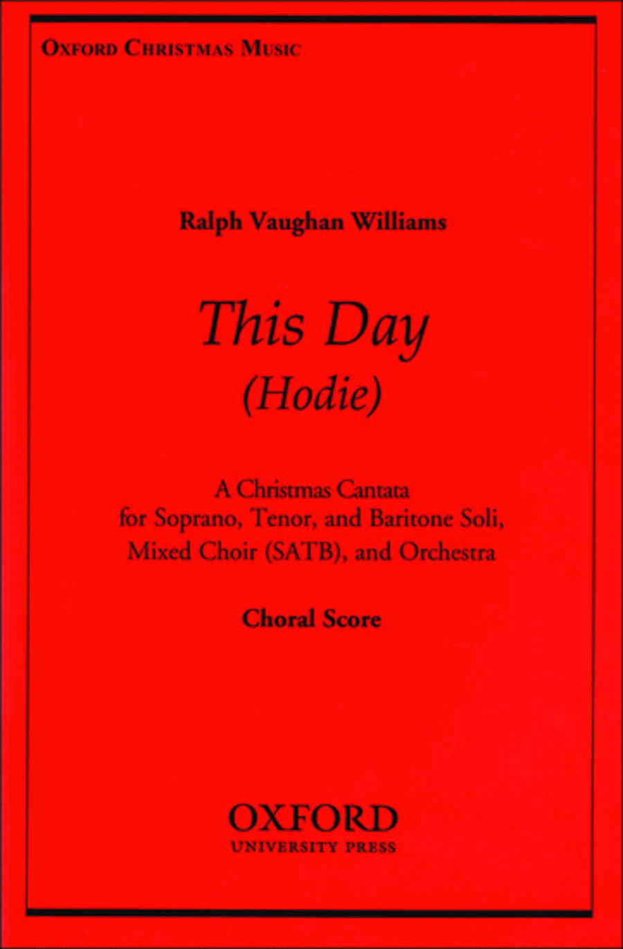 Hodie (This Day) 4-Part scores gallery preview page 1