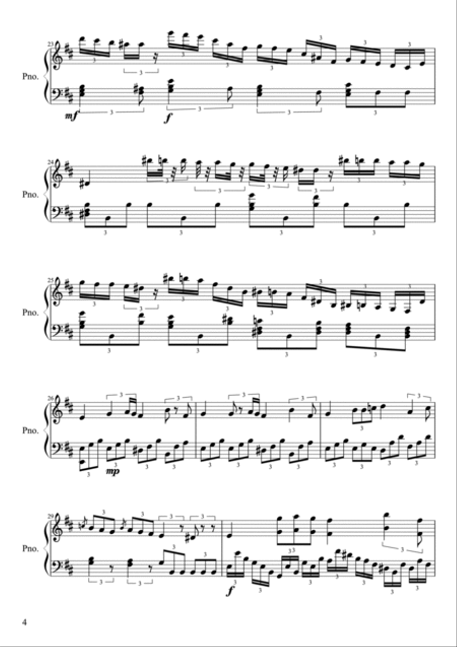 The Leviathan Piano Solo scores gallery preview page 4