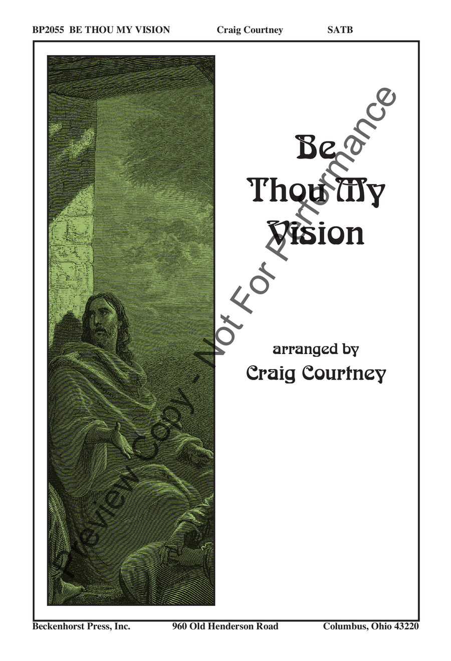 Be Thou My Vision - Courtney 4-Part scores gallery preview page 2