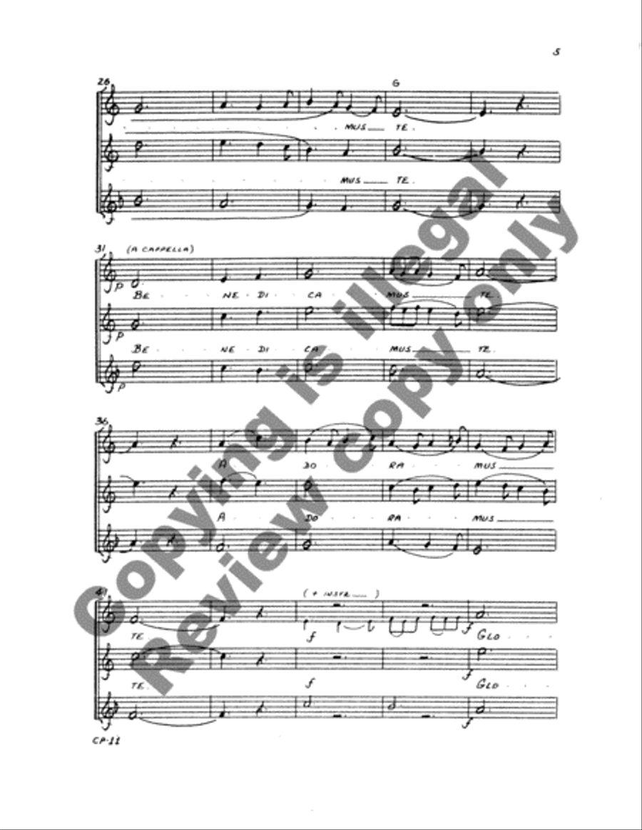 Mass of Tournai Mass of Tournai 3-Part scores gallery preview page 25