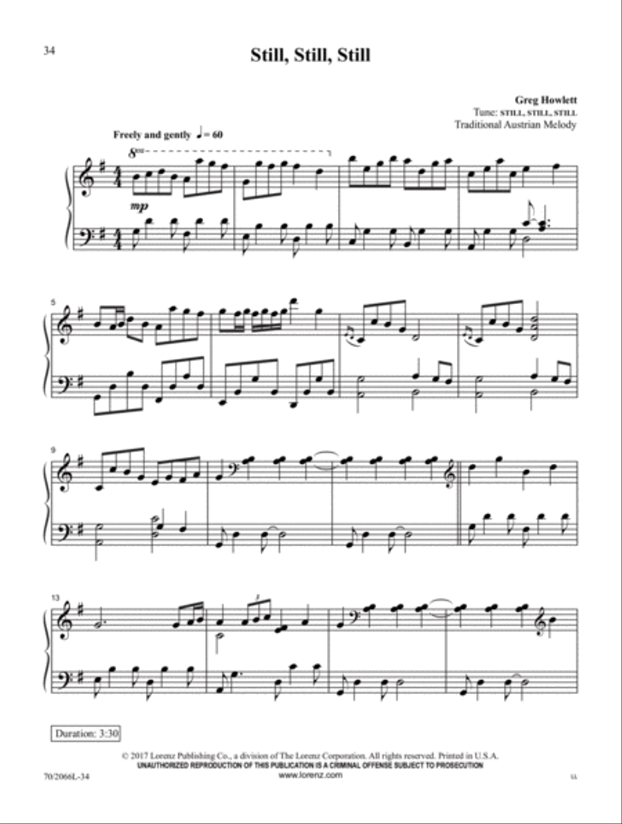 Christmas Improvisations Christmas Improvisations Piano Solo scores gallery preview page 20