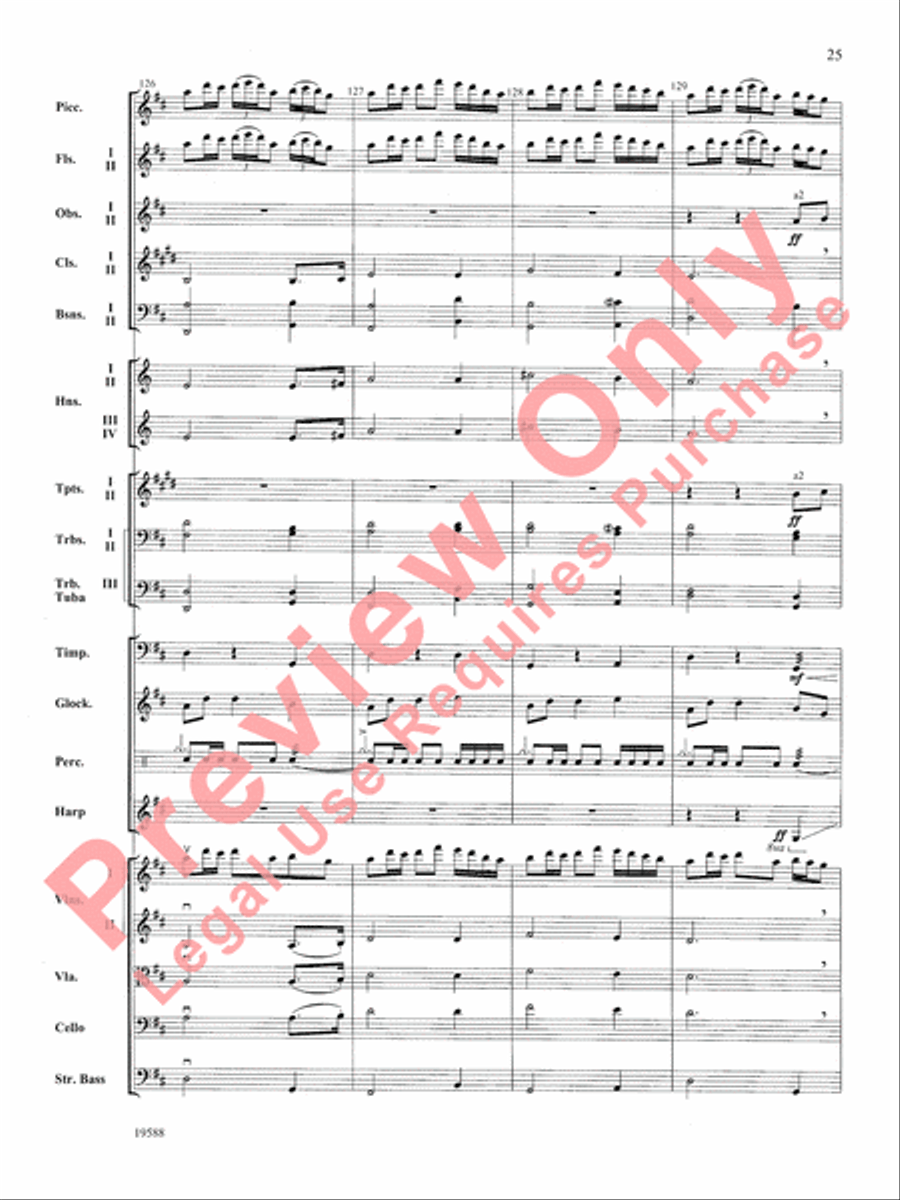 Camp Meeting Full Orchestra scores gallery preview page 26