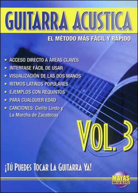 iTu Puedes Tocar la Guitarra Ya!: Guitarra Acustica 3