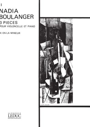 Book cover for 3 Pièces No.2 In A Minor