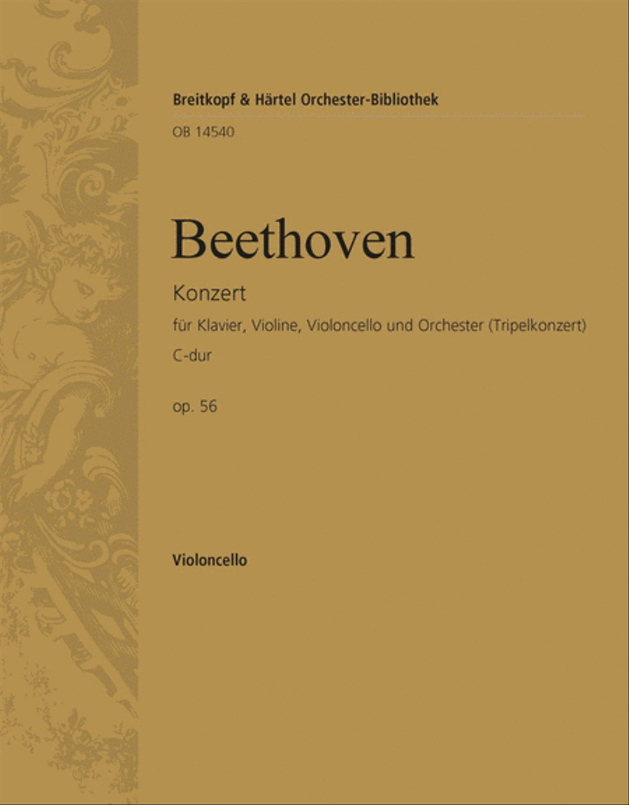 Concerto in C major Op. 56 Orchestra scores gallery preview page 1