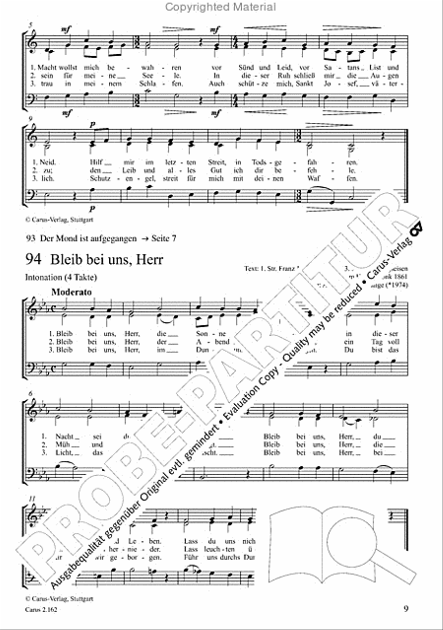 Chorbuch Gotteslob SAM Chorbuch Gotteslob SAM 3-Part scores gallery preview page 10