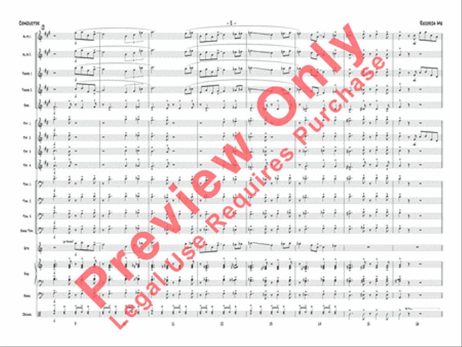Recorda me Jazz Ensemble scores gallery preview page 3