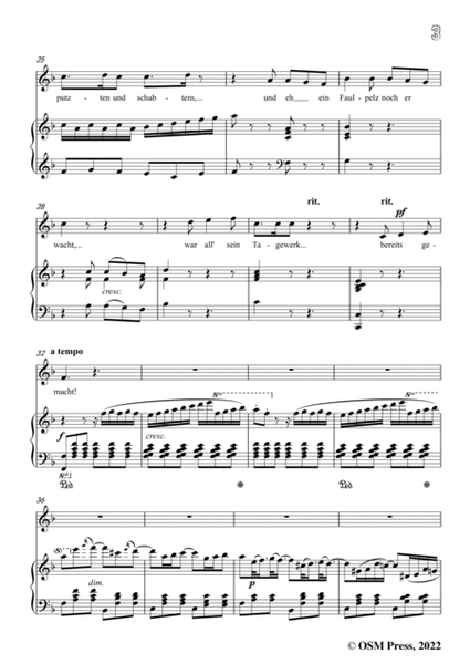 Loewe-Die Heinzelmännchen,in F Major,Op.83,for Voice and Piano