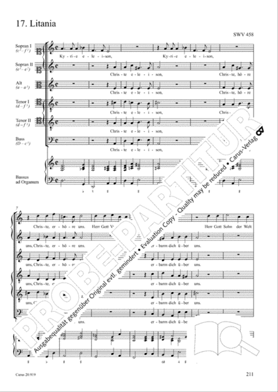 Opera varia I. Works with 1-7 parts (Complete edition, vol. 19) [Werke mit 1-7 obligaten Stimmen] Score scores gallery preview page 268
