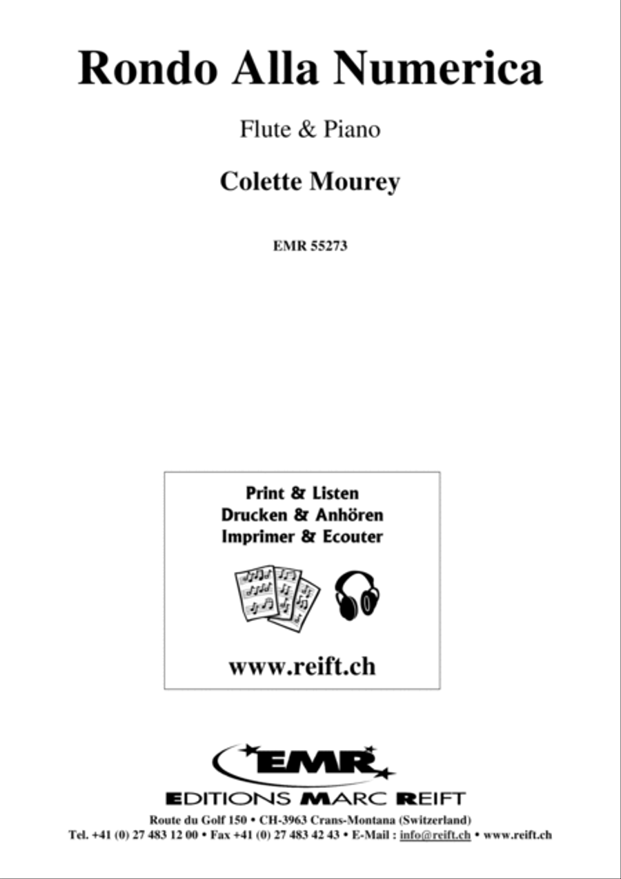 Rondo Alla Numerica Flute Solo scores gallery preview page 2