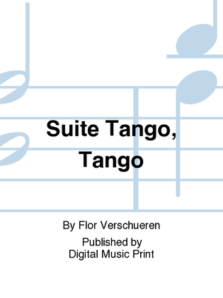 Book cover for Suite Tango, Tango
