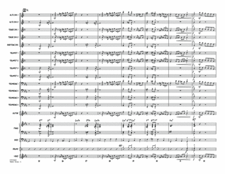 Walkin' Shoes - Conductor Score (Full Score)