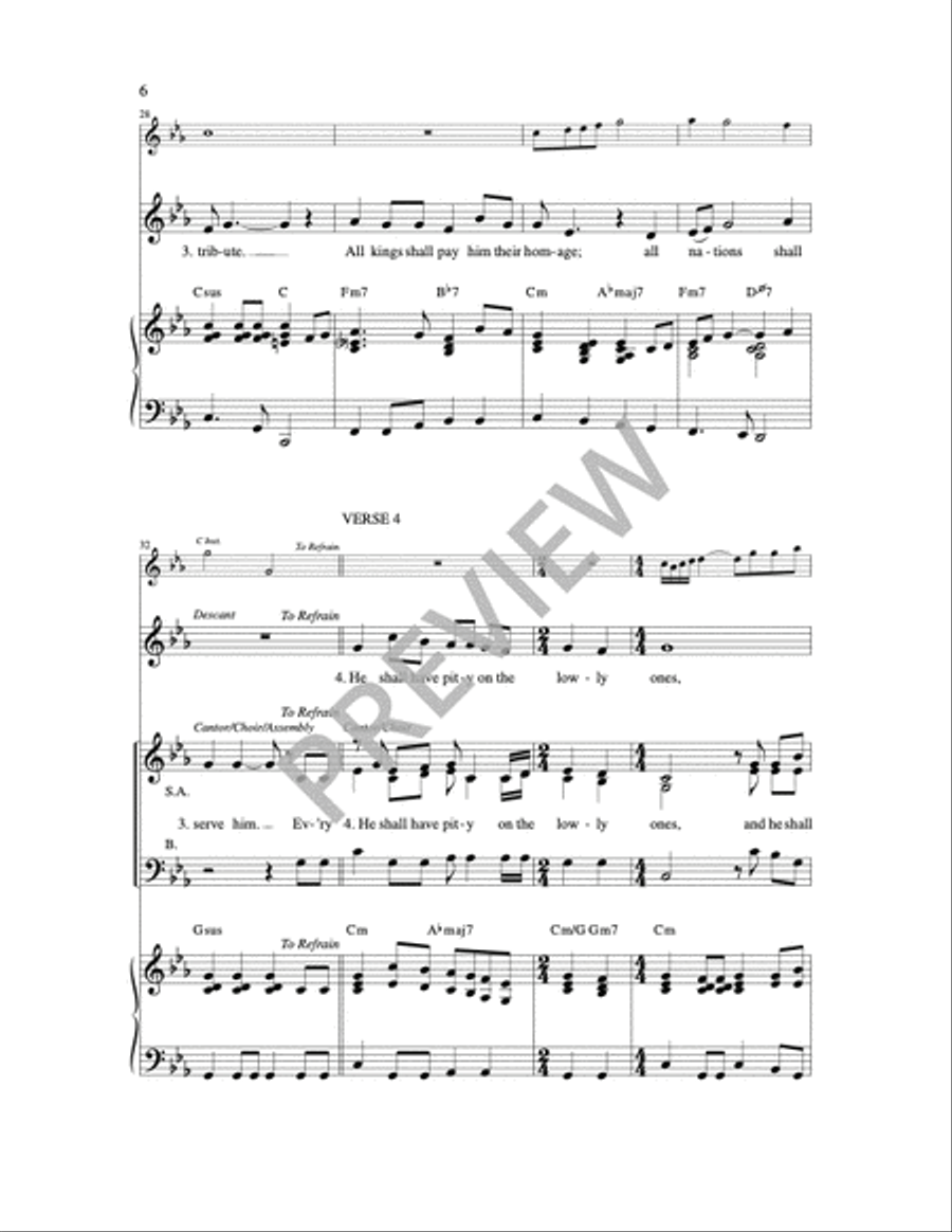 Every Nation on Earth Ps 72 Epiphany scores gallery preview page 3