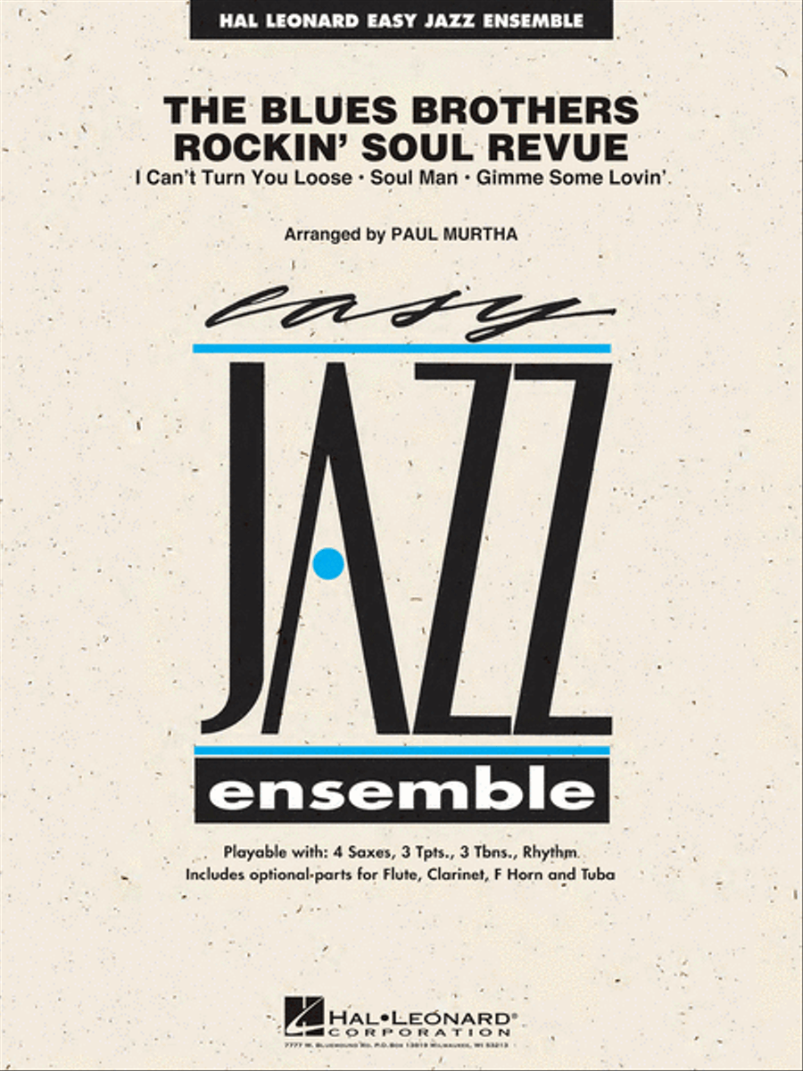 The Blues Brothers Rockin' Soul Revue Jazz Ensemble scores gallery preview page 1