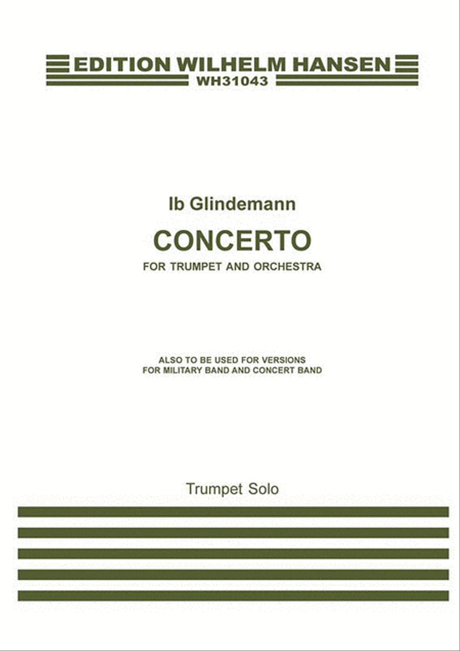 Concerto for Trumpet and Orchestra Trumpet scores gallery preview page 1