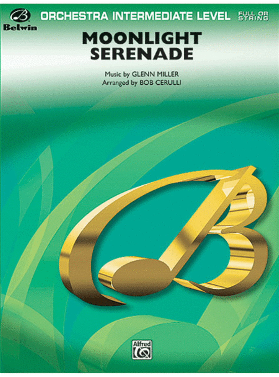 Moonlight Serenade Full Orchestra scores gallery preview page 1