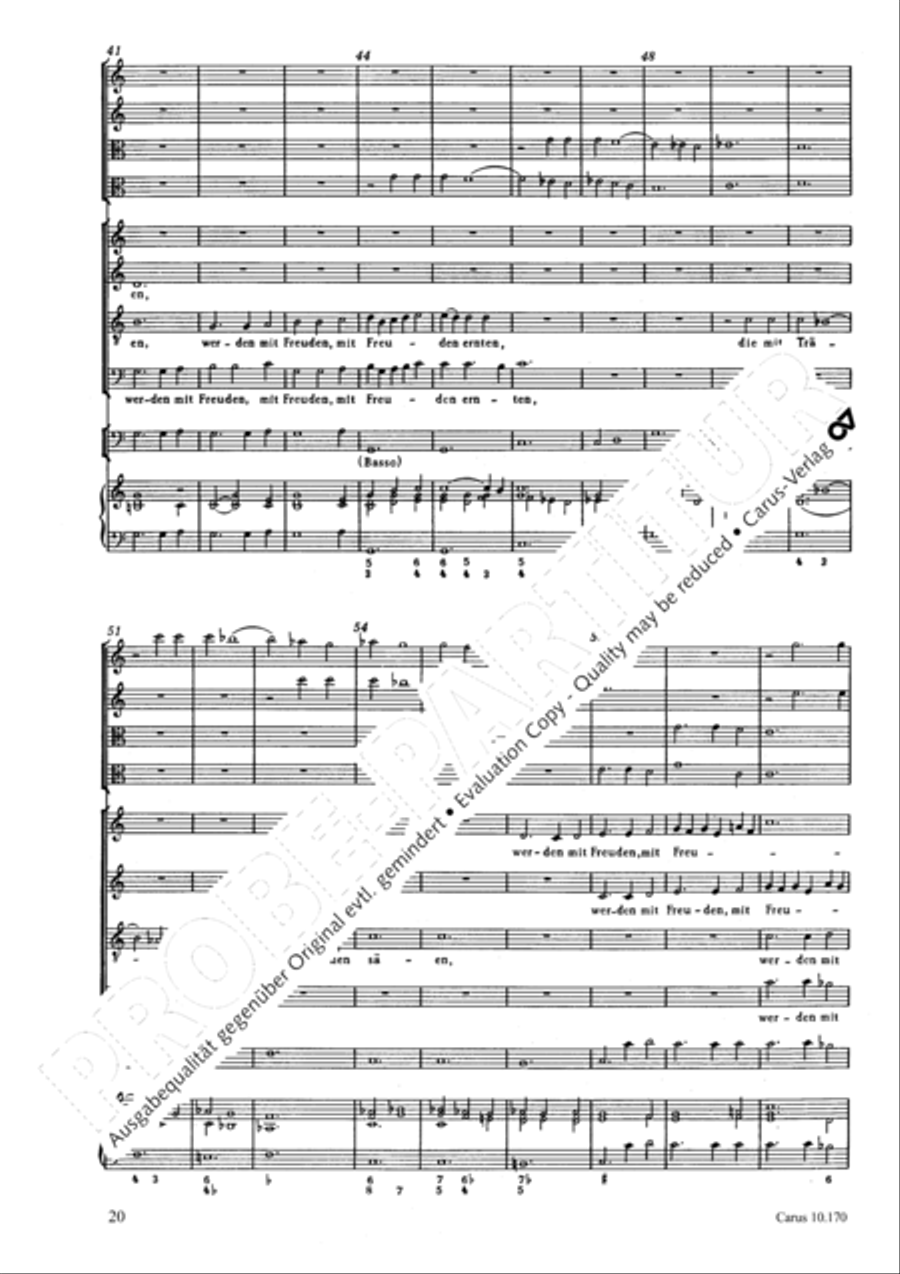 Wenn der Herr die Gefangenen 4-Part scores gallery preview page 21