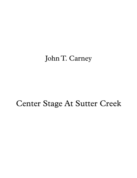 Center Stage At Sutter Creek image number null