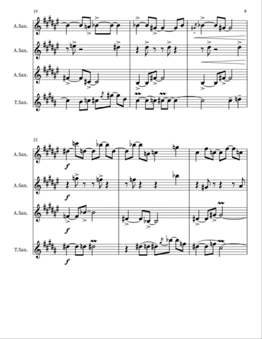 Mii Channel Theme Small Ensemble scores gallery preview page 4