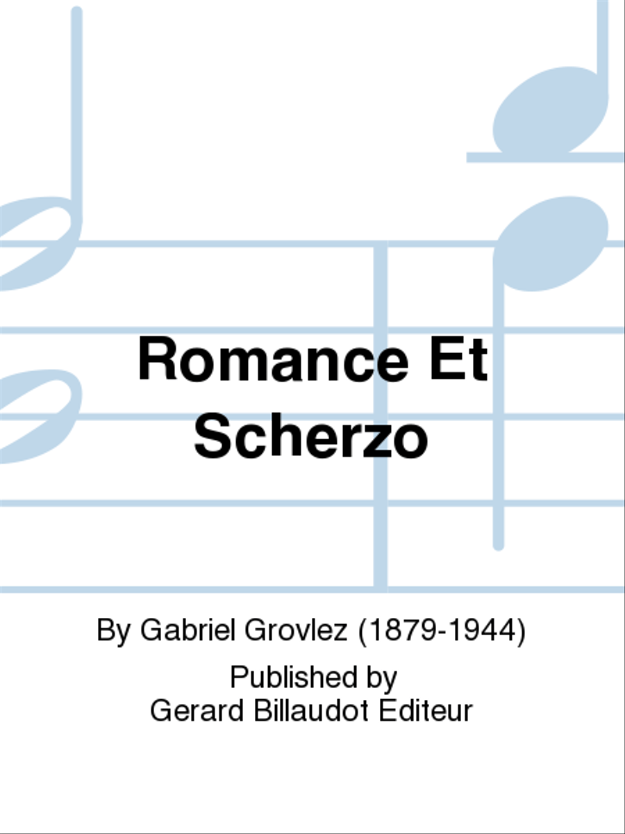 Romance et Scherzo Chamber Music scores gallery preview page 1