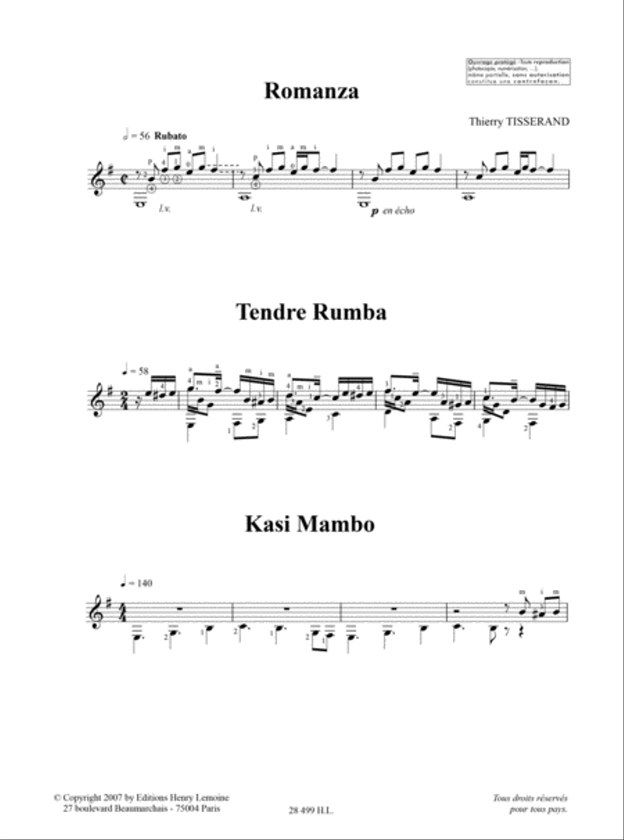 Couleurs Latines Acoustic Guitar scores gallery preview page 2