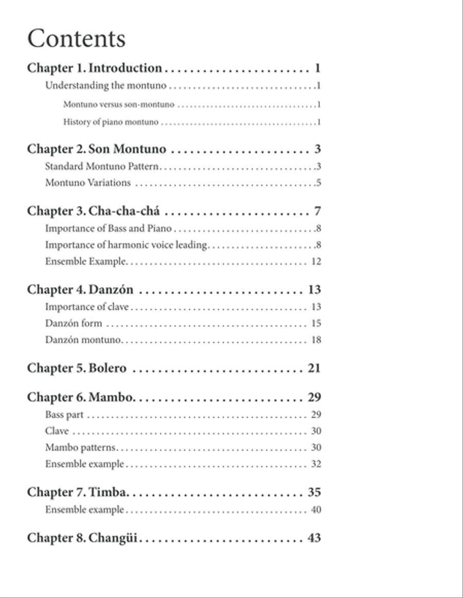 Cuban Masters Series - The Cuban Piano Piano Method scores gallery preview page 3