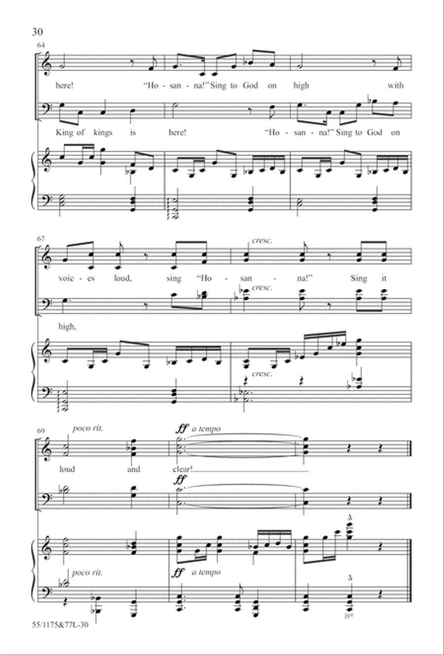 Behold the Lamb! 4-Part scores gallery preview page 31
